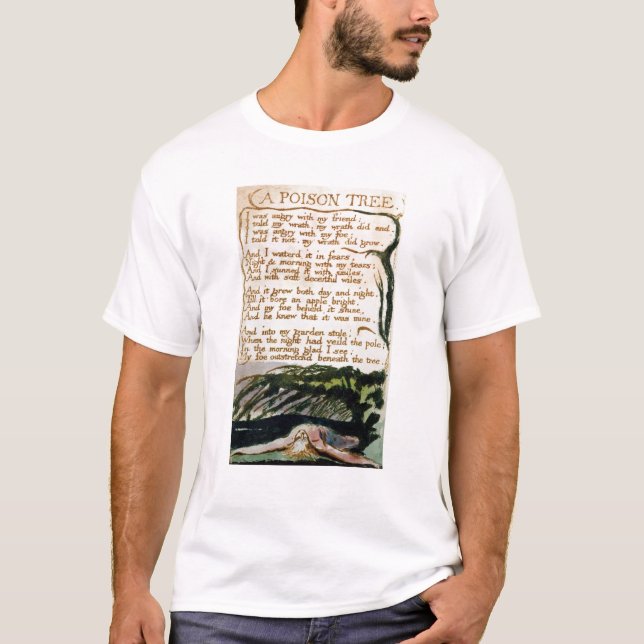 Camiseta William Blake | uma árvore do veneno (Frente)