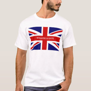 Camiseta William & Catherine   o casamento real