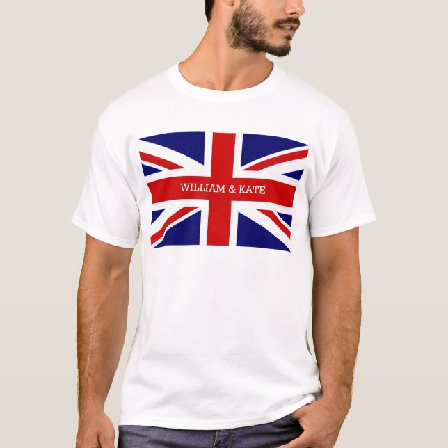 Camiseta William & Catherine | O Casamento Real (Frente)