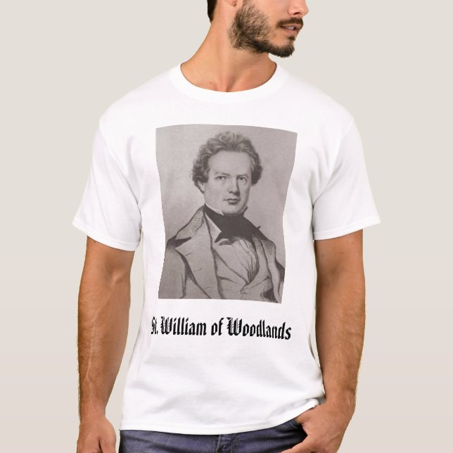 Camiseta William Gilmore Simms, St. William das florestas (Frente)