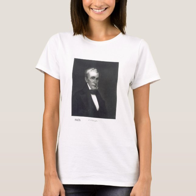 Camiseta William Henry Harrison, 9º Presidente da Unidade (Frente)