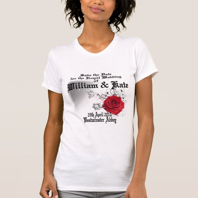 Camiseta William & Kate Royal Wedding Souvenir (Frente)