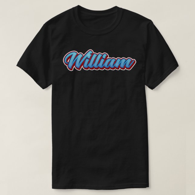Camiseta William Meu Nome É William (Frente do Design)