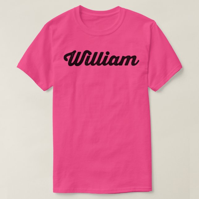 Camiseta William Meu Nome É William 1 (Frente do Design)