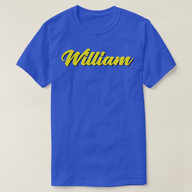 Camiseta William Meu Nome É William 3 (Frente do Design)