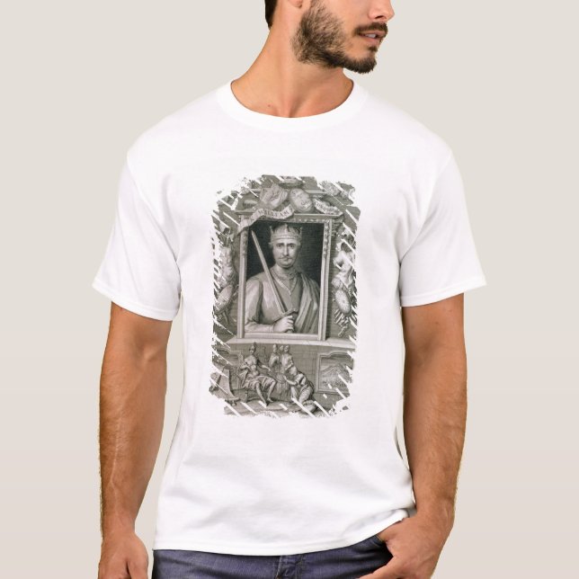 Camiseta William mim os 1027-87) reis do conquistador (de (Frente)