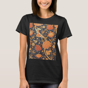 Camiseta William Morris Cray Floral Art Nouveau Pattern
