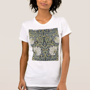 Camiseta William Morris - Design de Pimpernel Pattern