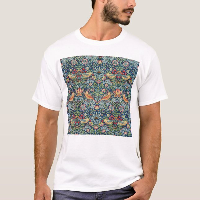Camiseta William Morris - Ladrão de Morango (Frente)