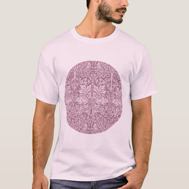 Camiseta William Morris, o ladrão de Morango, revampeado (Frente)