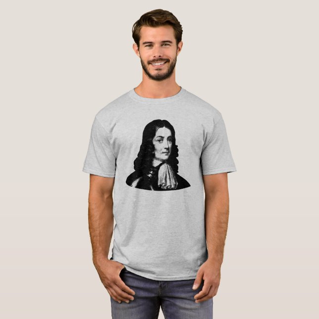 Camiseta William Penn - fundador de Pensilvânia (Frente Completa)