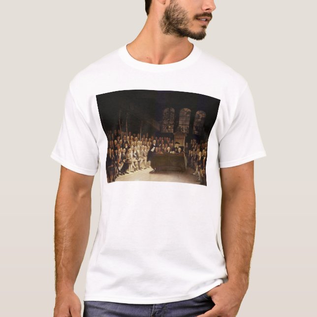 Camiseta William Pitt que endereça a casa (Frente)
