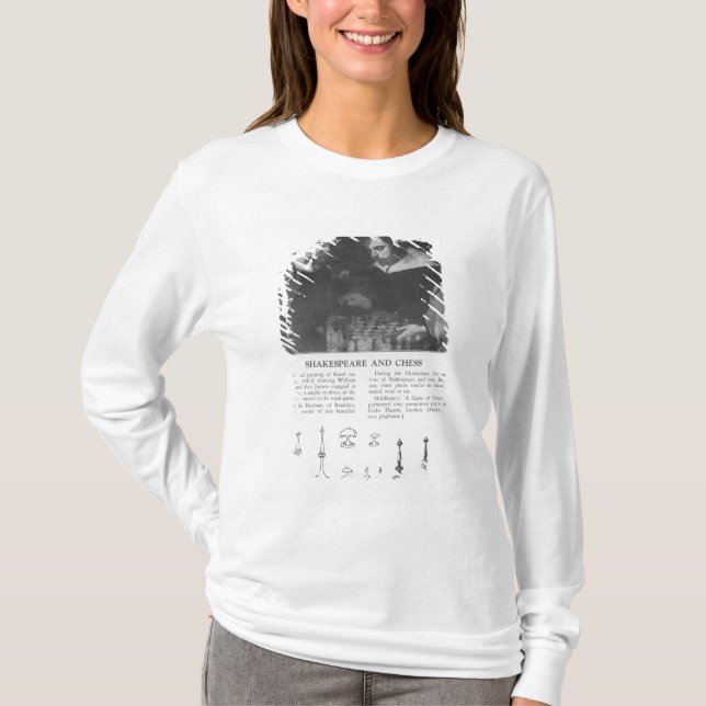 Camiseta William Shakespeare e Ben Jonson (Frente)