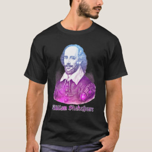 Camiseta William Shakespeare Poster Literatura
