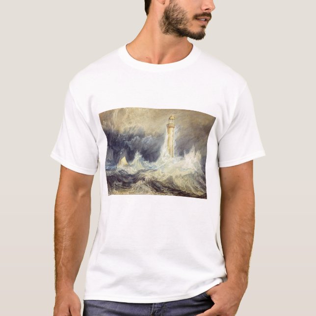 Camiseta William Turner - Farol de Bell Rock (Frente)