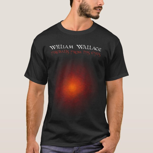 Camiseta William Wallace Firebolas e Lightning (Frente)