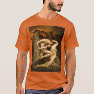 Camiseta WilliamAdolphe Bouguereau Dante e Virgil Pixelat