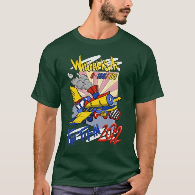 Camiseta Williams Arizona 180 185 Voar (Frente)