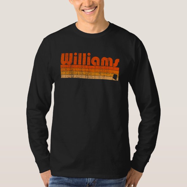 Camiseta Williams, Arizona Retro 80s (Frente)