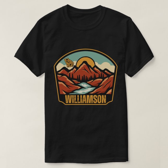 Camiseta Williamson, Geórgia (Frente do Design)