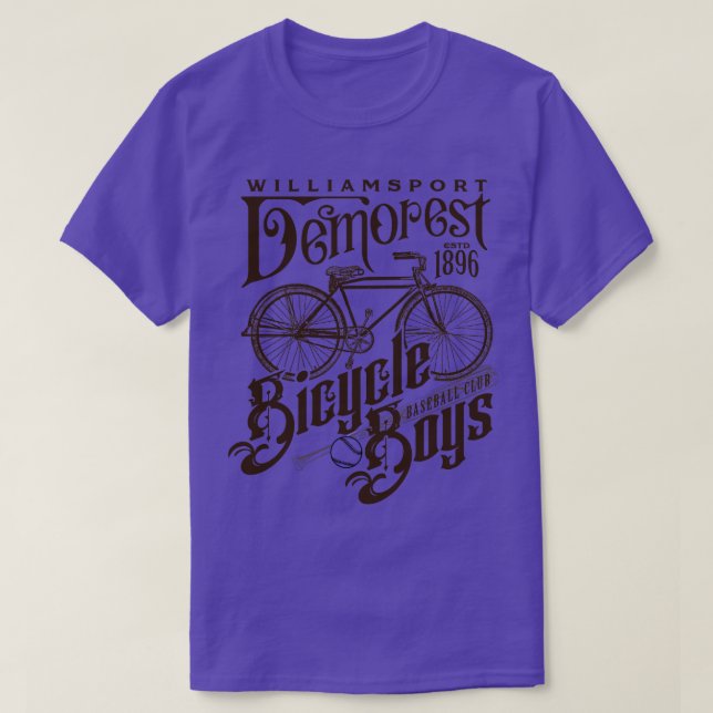 Camiseta Williamsport Demorest Bicycle Boys (Frente do Design)