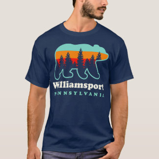 Camiseta Williamsport Pennsylvania Hiking Camping Bear