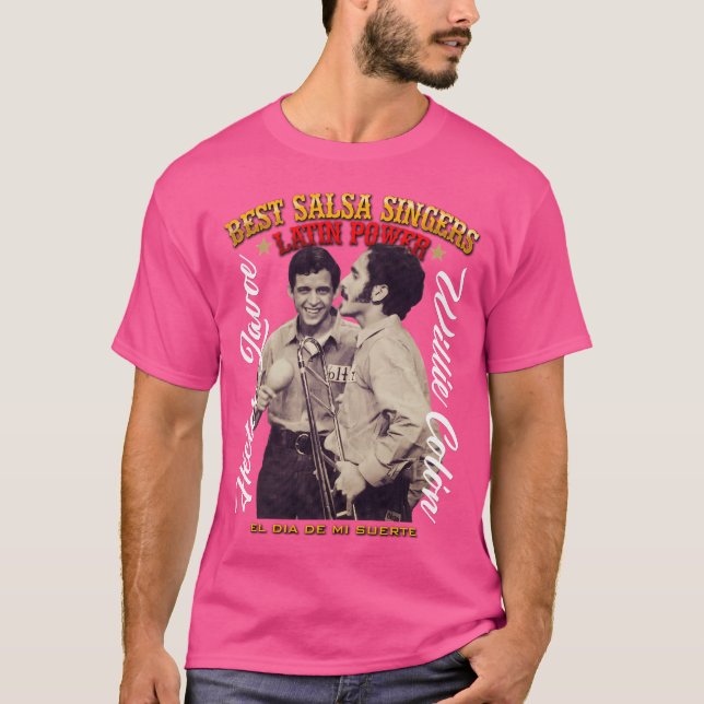 Camiseta Willie Colon Hector Lavoe - El Dia De Mi Suerte. F (Frente)