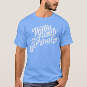 Camiseta Willie e Família Vivemos 79ee vintage vintage