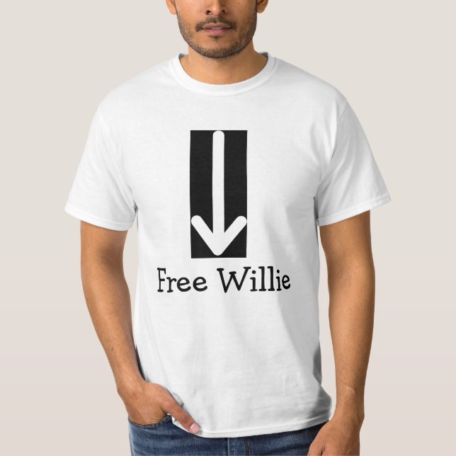Camiseta Willie livre - t-shirt básico (Frente)
