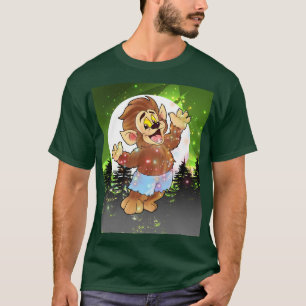 Camiseta Willie o Lobo em Verde