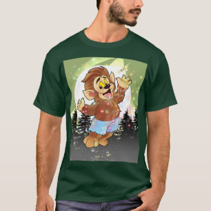Camiseta Willie o Lobo em Verde Claro