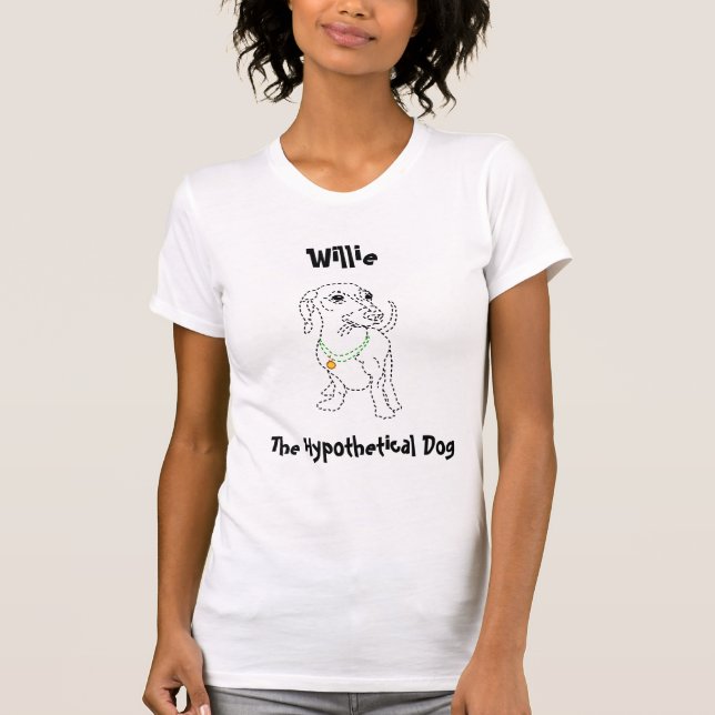 Camiseta Willie, o Tanque Hipotético do Cachorro (Frente)
