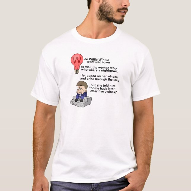 Camiseta Willie pequenino Winkie (Frente)