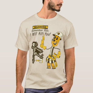 Camiseta Willie Wiredhand Eletricidade Irá Te Matar