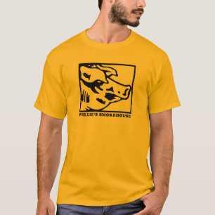 CAMISETA WILLIES SMOKEHOUSE BLACK PIGG