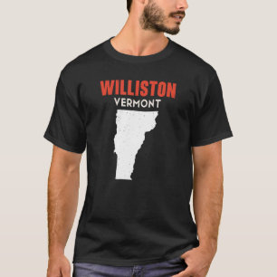 Camiseta Williston Vermont EUA State America Viagem Vermont