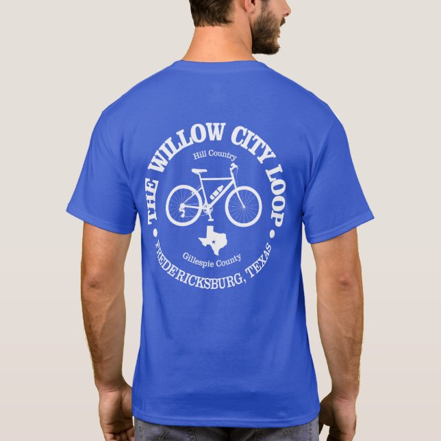 Camiseta Willow City Loop (ciclismo) (Verso)