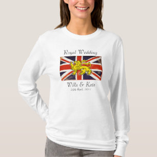 Camiseta Wills & Kate Royal Wedding T-Shirt