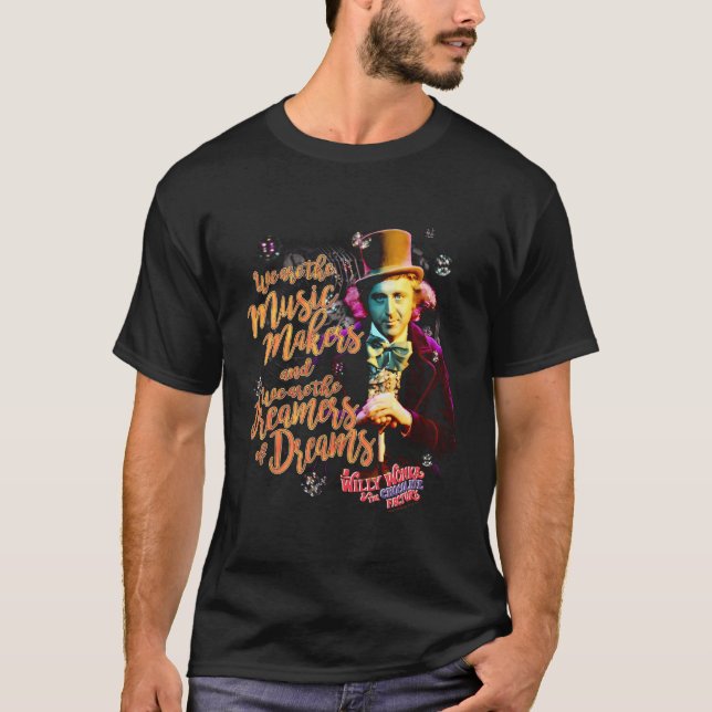 Camiseta Willy Wonka Music Makers (Frente)