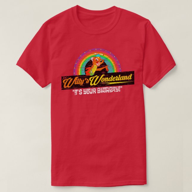 Camiseta Willys Wonderland aflita (Frente do Design)