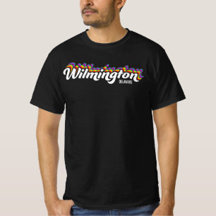 Camiseta Wilmington Delaware Rainbow Pride
