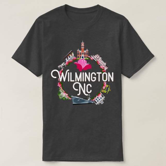 CAMISETA WILMINGTON NC (Frente do Design)