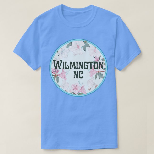 Camiseta Wilmington NC Home do Festival Azalea (Frente do Design)