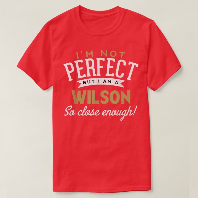 Camiseta Wilson Name (Frente do Design)