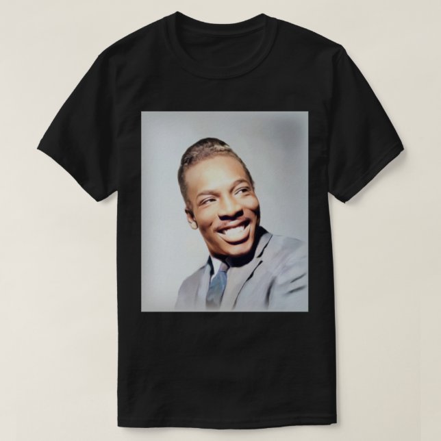 Camiseta Wilson Pickett, Clássica Lenda Musical T-Shirt (Frente do Design)