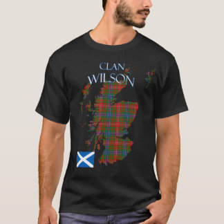 Camiseta Wilson Scottish Clan Tartan Scotland