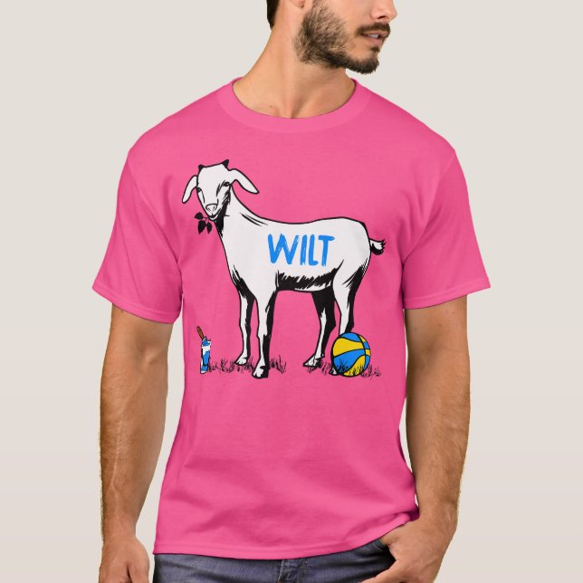 Camiseta Wilt Chamberlain Goat Basbol (Frente)