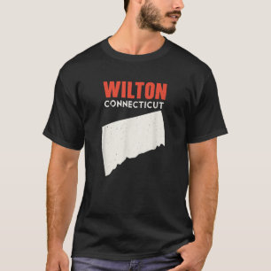 Camiseta Wilton Connecticut EUA State America Viagem Connec