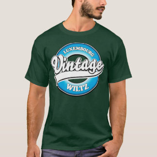 Camiseta Wiltz luxemburgo estilo vintage