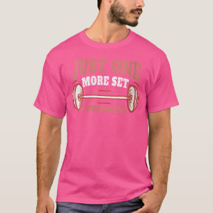 Camiseta Win Funny Workout Gym Barbell Bar Apenas Mais Um C
